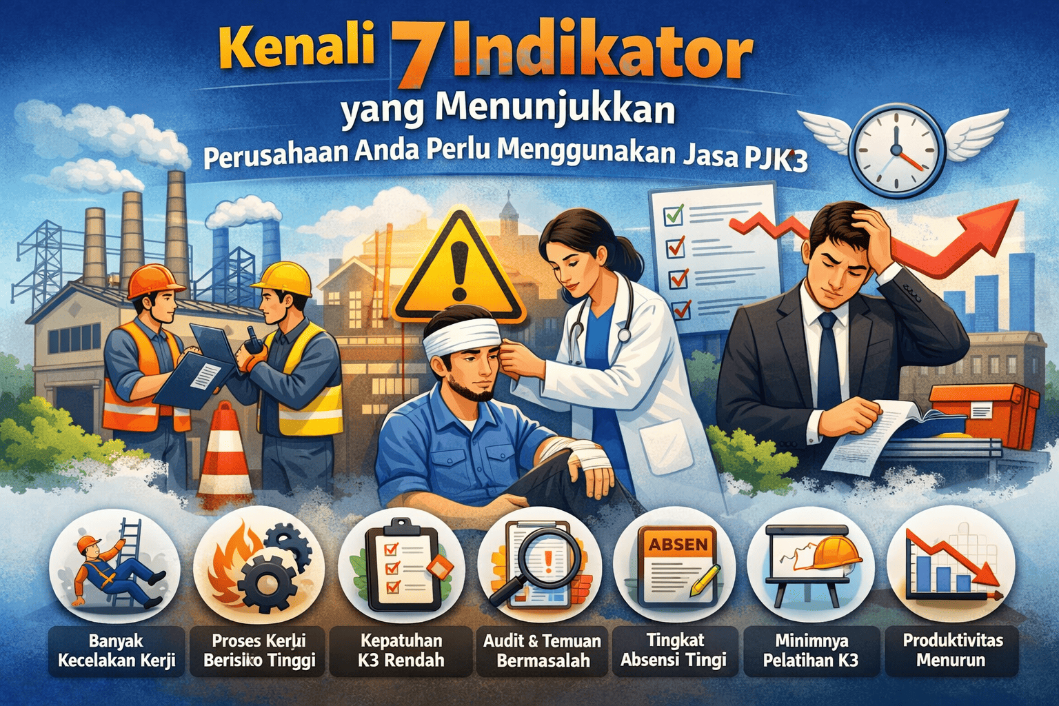 Kenali 7 Indikator yang Menunjukkan  Perusahaan Anda Perlu Menggunakan Jasa PJK3