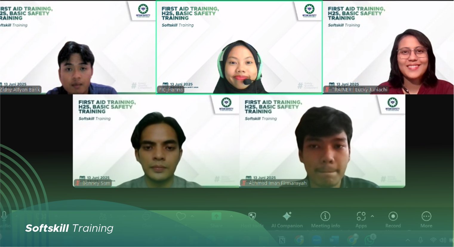 First Aid Training, H2S, Basic Safety Training