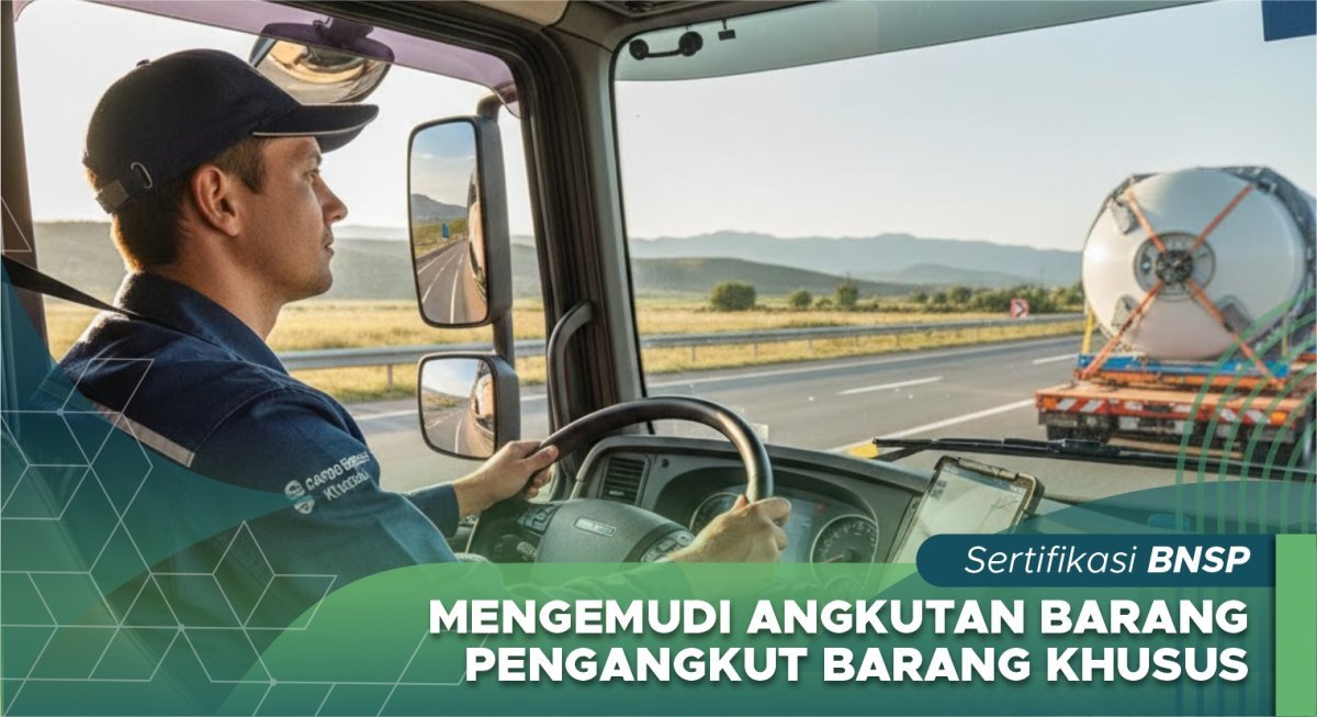 Mengemudi angkutan barang pengangkut barang khusus