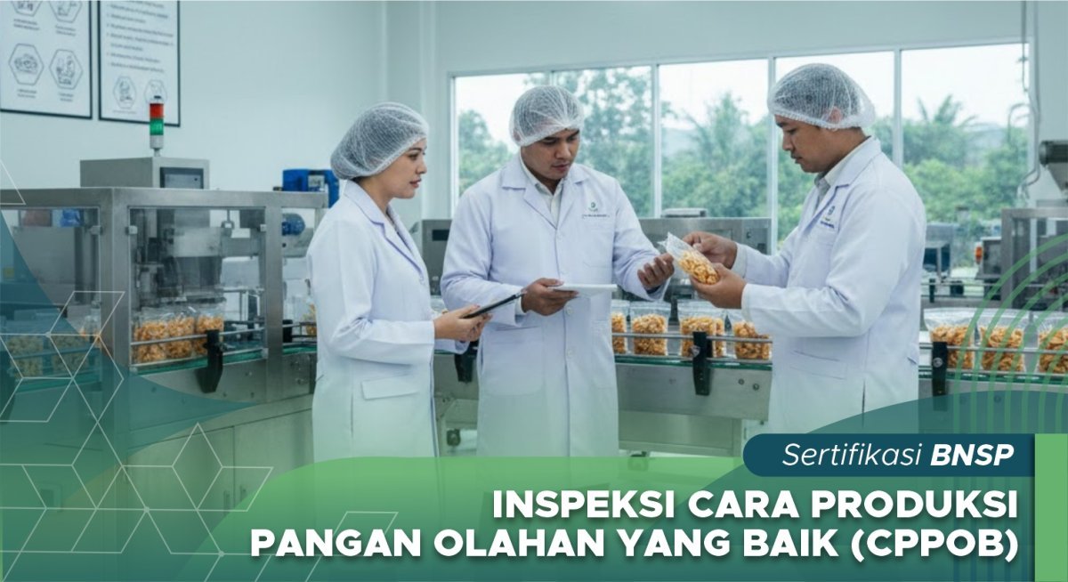 Inspeksi cara produksi pangan olahan yang baik (CPPOB)