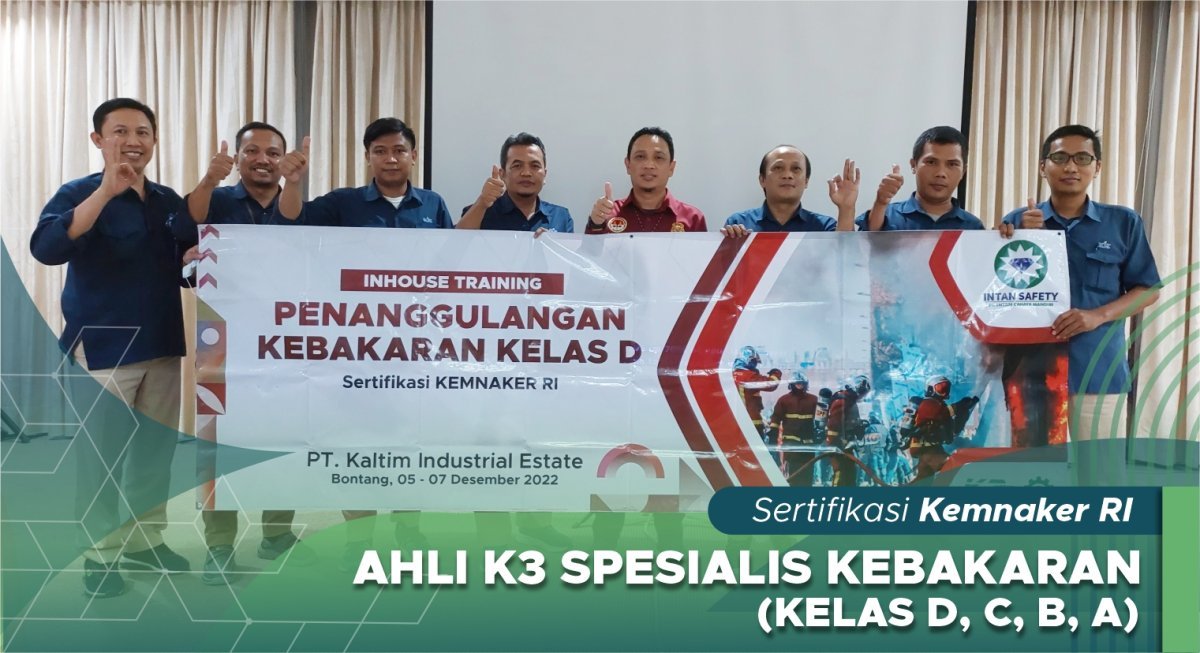Ahli K3 Spesialis Kebakaran (Kelas D, C, B, A)
